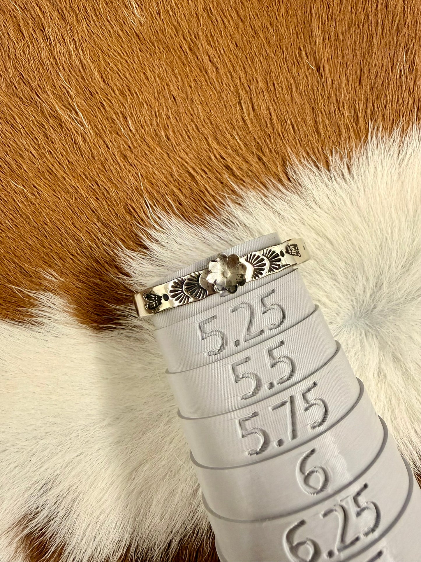 Baby/Toddler Floral Stamped Cuff