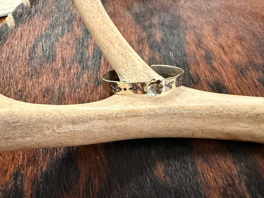Baby/Toddler Hummingbird Stamped Cuff