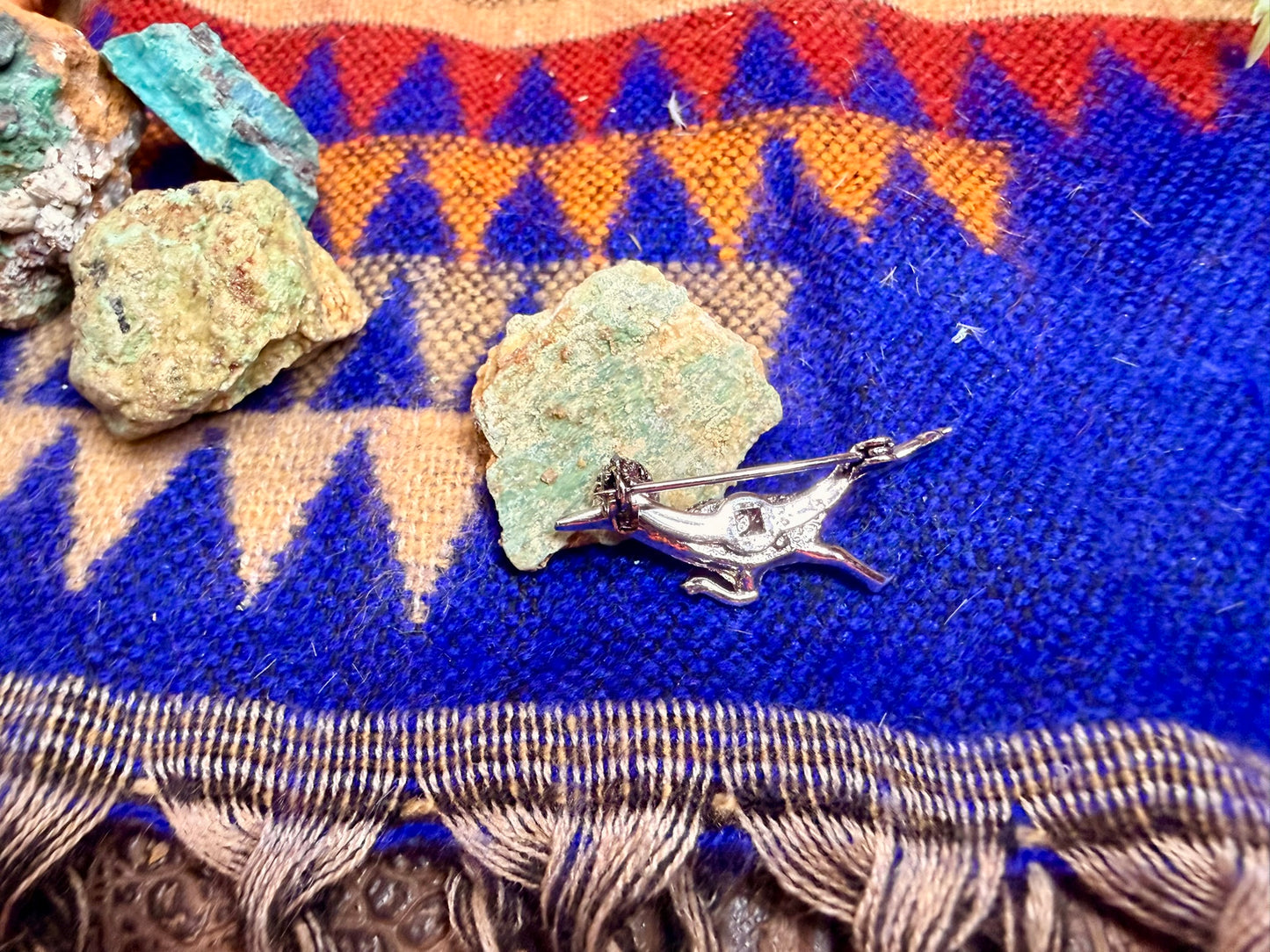 Roadrunner Brooch