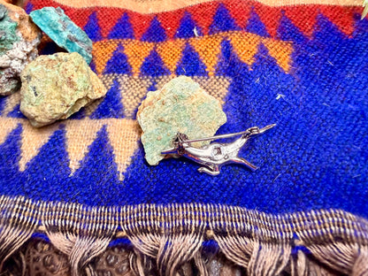 Roadrunner Brooch
