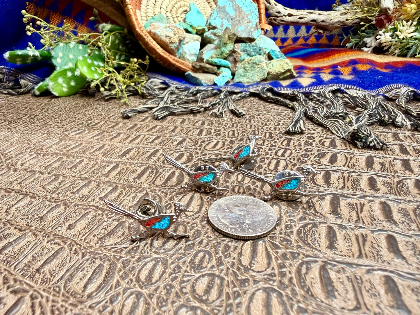 Vintage Roadrunner Pin