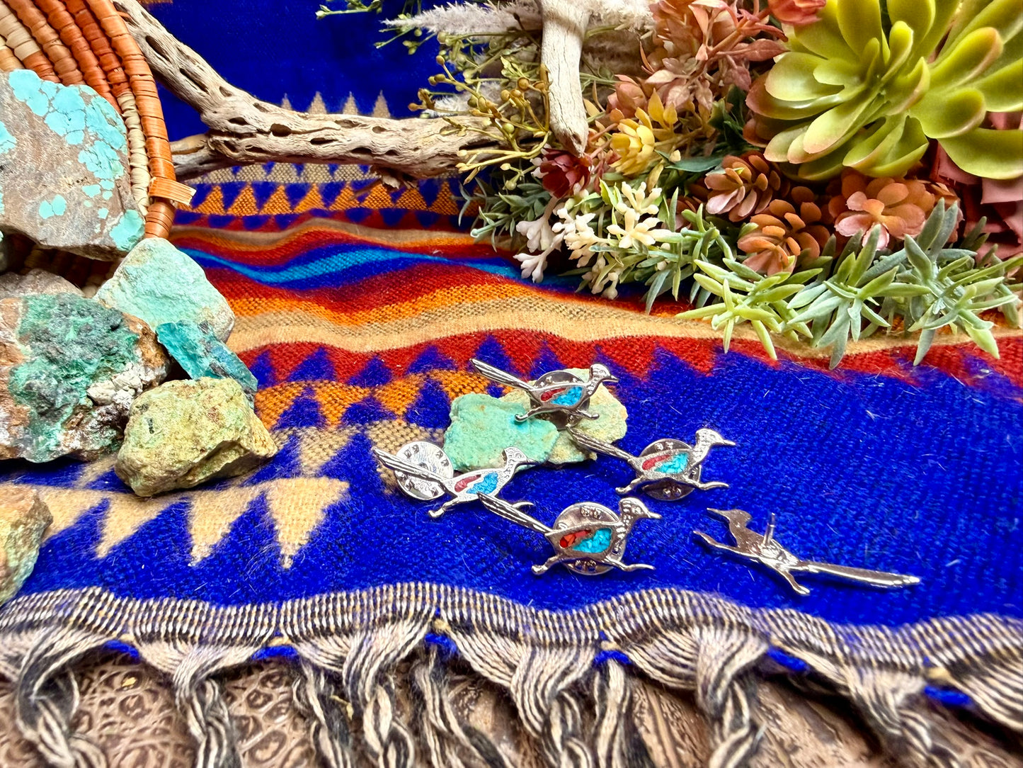 Vintage Roadrunner Pin