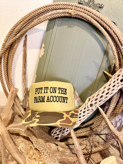 Put it on the Farm Account Trucker Hat