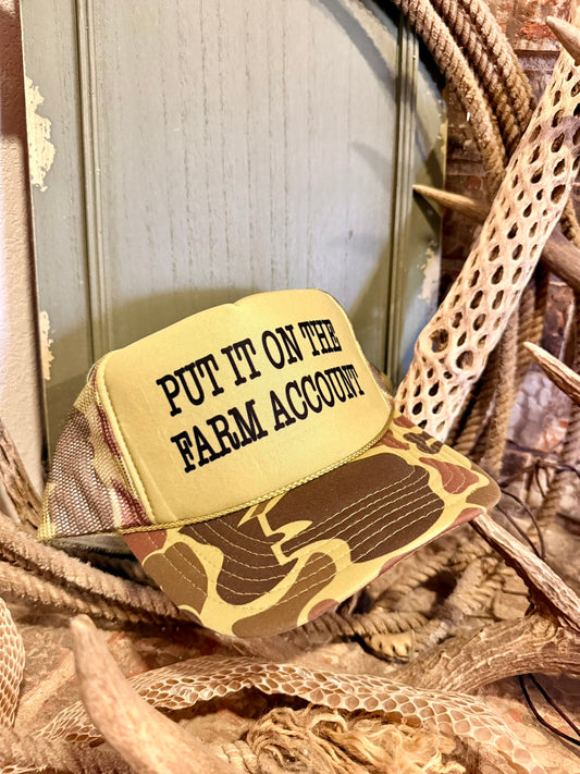 Put it on the Farm Account Trucker Hat