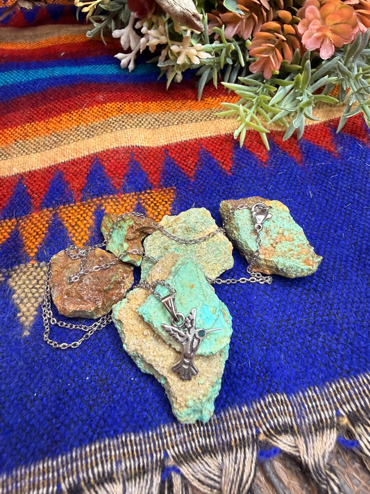 Hummingbird Pendant Necklace