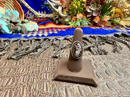 Wild Horse Oval Ring Size Adjustable