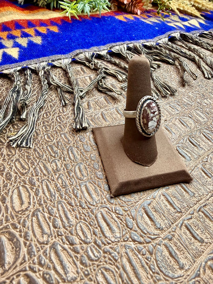 Wild Horse Oval Ring Size Adjustable