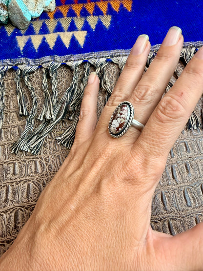 Wild Horse Oval Ring Size Adjustable