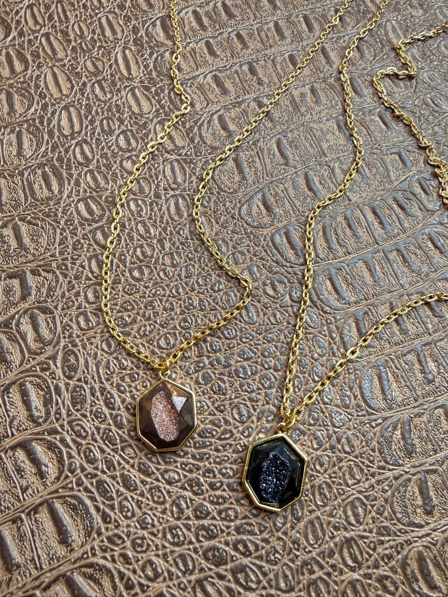 Druzy Stone Fashion Necklaces