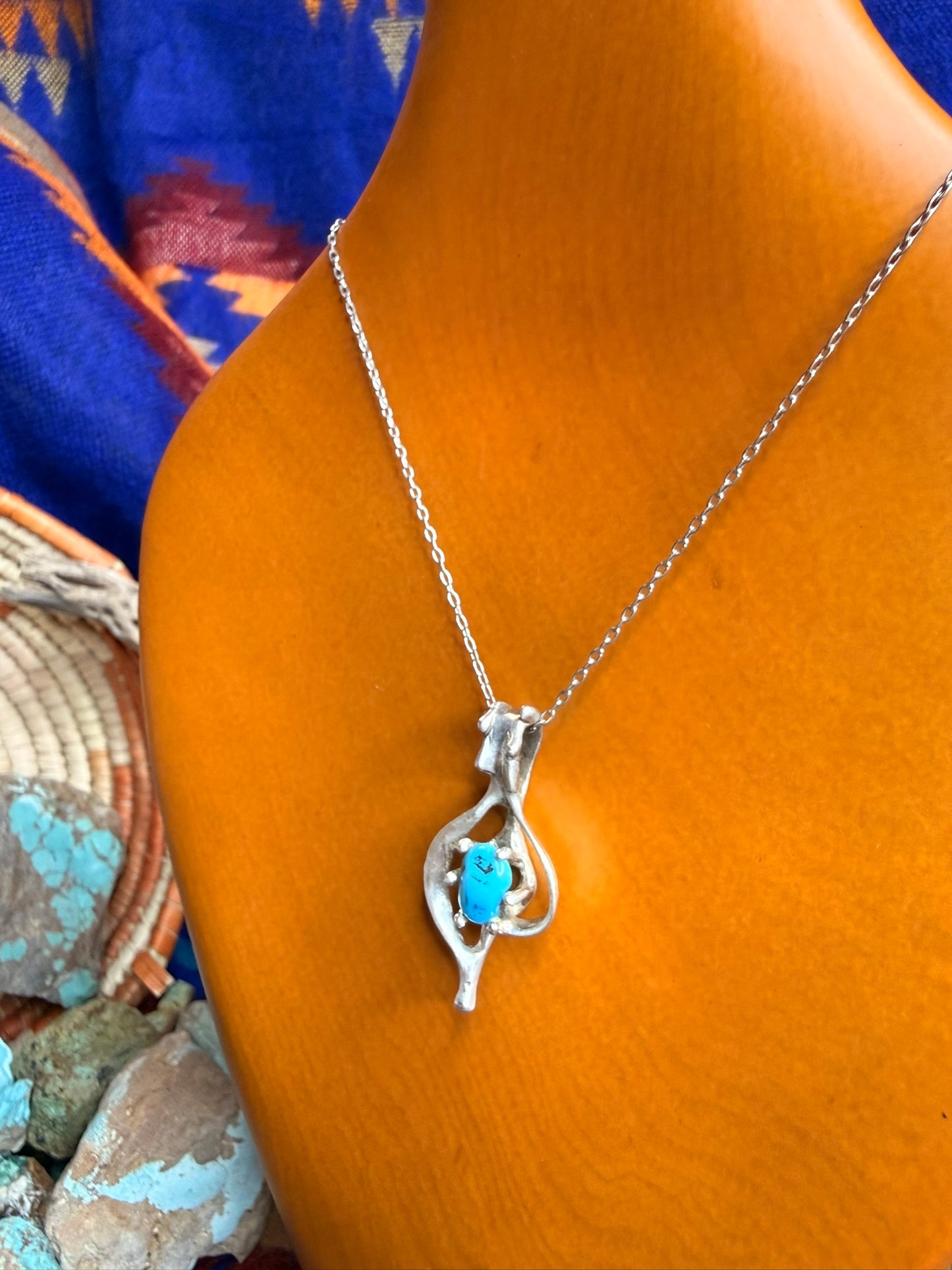 Taxco Mexico Pendant Necklace