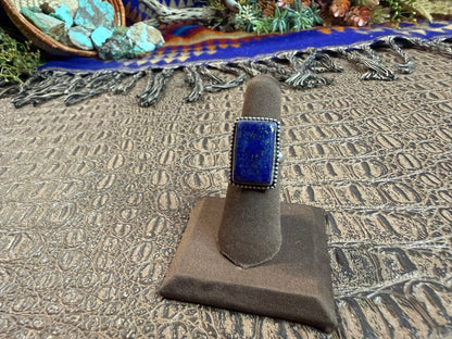 Blue Lapis Ring Size 6
