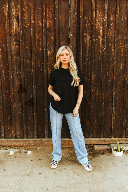 Cloud Basic Fit Tee