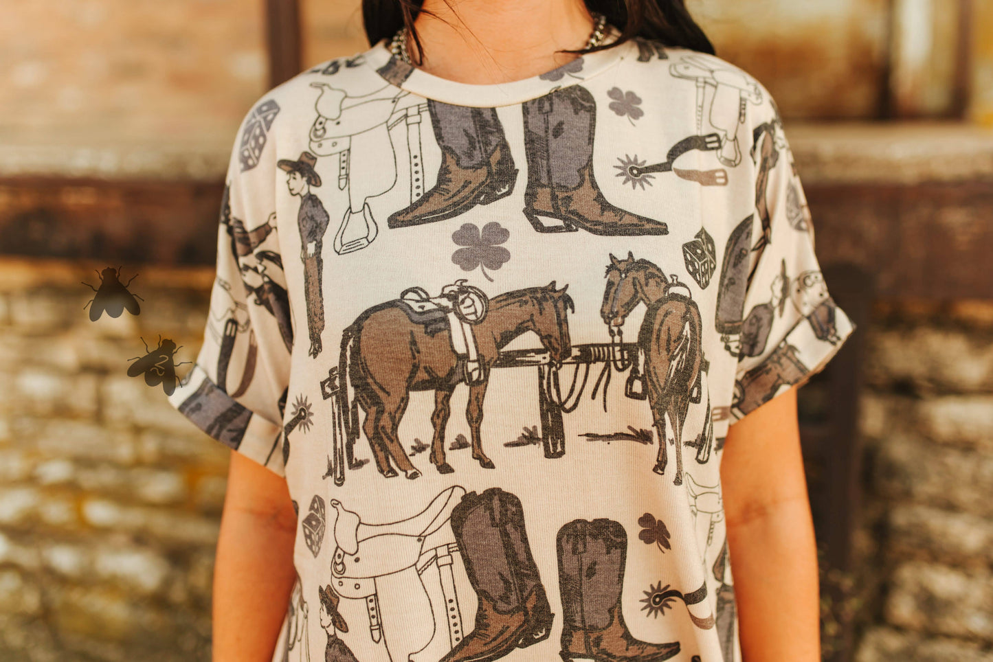 Future Gens Lucky Shirt Dress