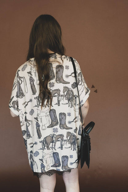 Future Gens Lucky Shirt Dress