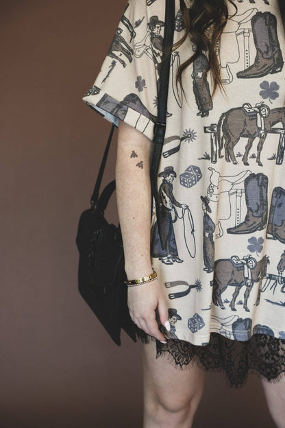 Future Gens Lucky Shirt Dress