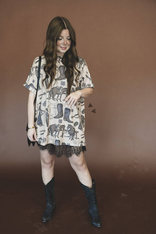 Future Gens Lucky Shirt Dress