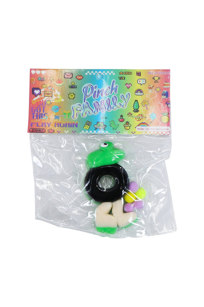Brain Rot Memes Pom Pom Sticky Mochi Squishy Bag